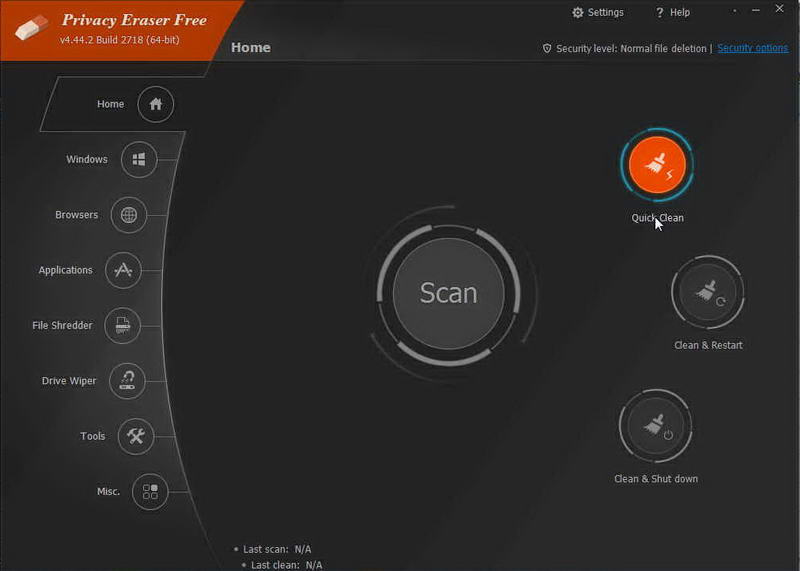 Privacy Eraser Free（隐私记录清除）