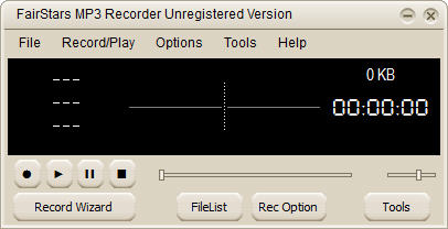 FairStars MP3 Recorder(录音软件)