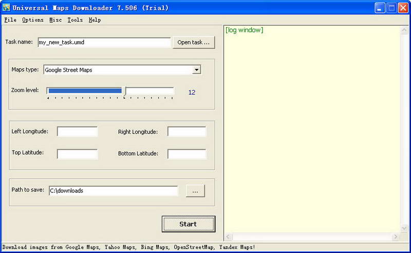 Universal Maps Downloader(通用地图下载工具)