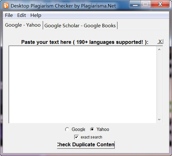 文章抄袭检测(Desktop Plagiarism Checker)