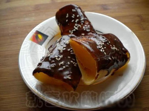 橙香巧克力薄饼