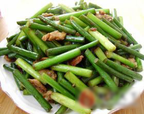 蒜薹炒肉