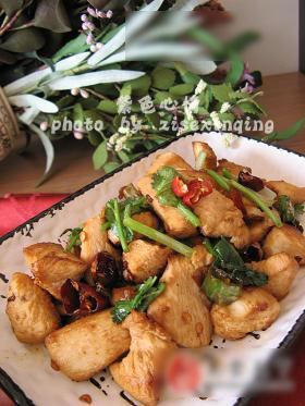 麻辣鸡块
