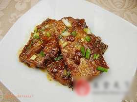 豆瓣酱烧带鱼