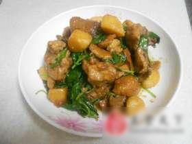 土豆炒鸡肉