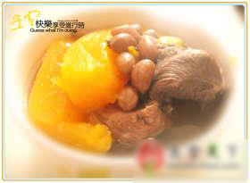 木瓜花生骨头汤