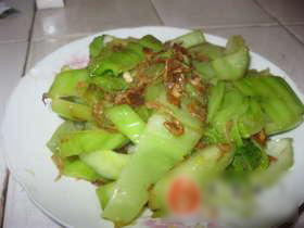 虾皮炒芥菜