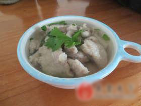 清煮肉片