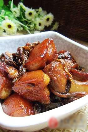 干豆角红烧肉