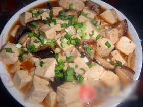 香菇豆腐