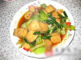 油菜豆腐