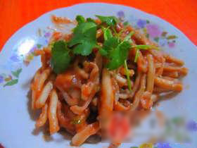 番茄鱿鱼丝