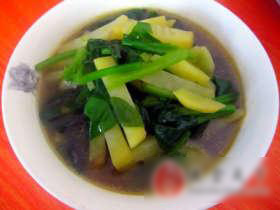 菠菜土豆汤