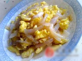 洋葱炒鸡蛋