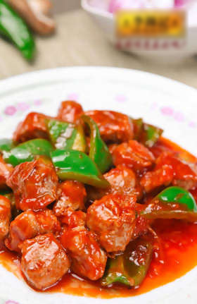 茄汁咕唠肉