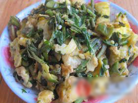 香椿炒鸡蛋