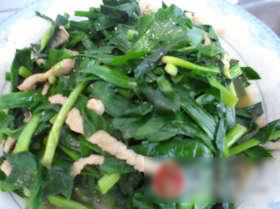 韭菜肉丝