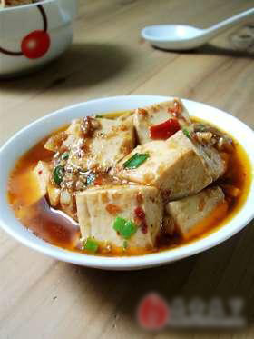 水煮麻辣豆腐