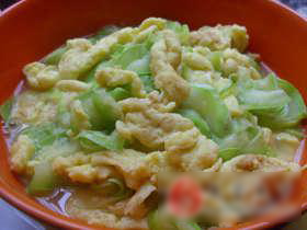 西葫芦炒蛋