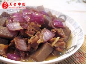 腊鸭焖魔芋