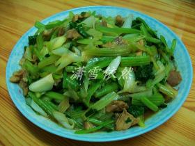 香芹炒肉