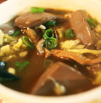 鸭血汤
