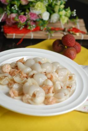 好吃的荔枝百合炒虾仁特色做法大全_菜谱-2345美食大全